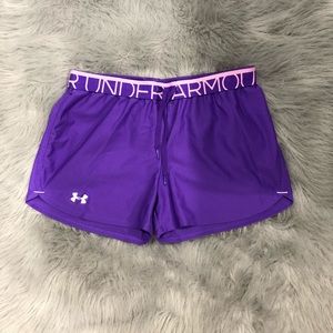 Purple UnderArmour Shorts